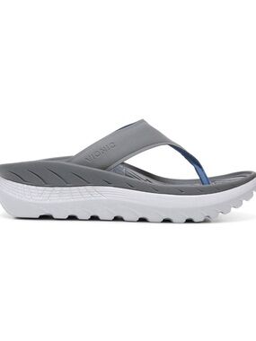 Vionic Restore recovery sandals - Charcoal/vapor - size 9